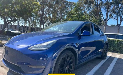 2020 Tesla Model Y Long Range Sport Utility 4D in Costa mesa, CA, United States 1