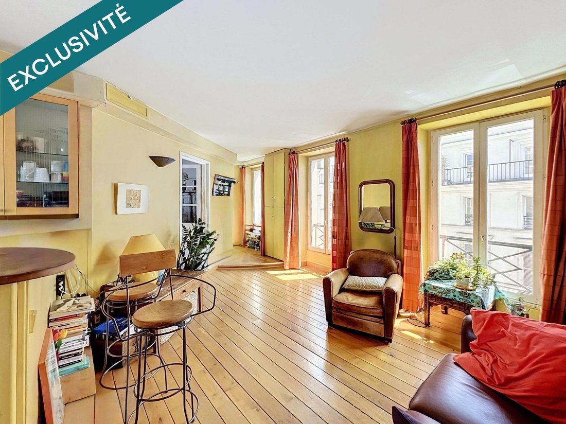 Apartment in Buttes Chaumont, Paris 19e Arrondissement, Paris 1 - 18508068