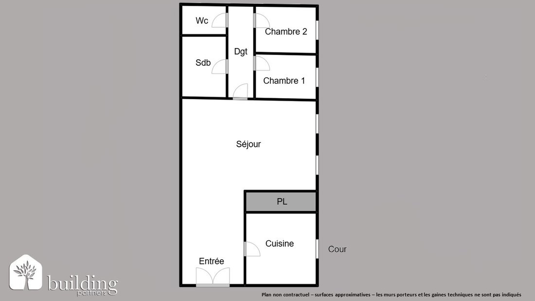 Apartment in La Fourche-Guy Môquet, Paris 17e Arrondissement, Paris 2 - 18515544