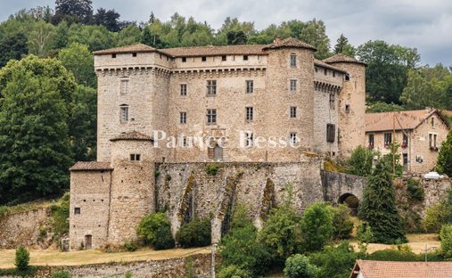 Castello a Chalmazel-Jeansagnière, Auvergne-Rodano-Alpi, Francia 1