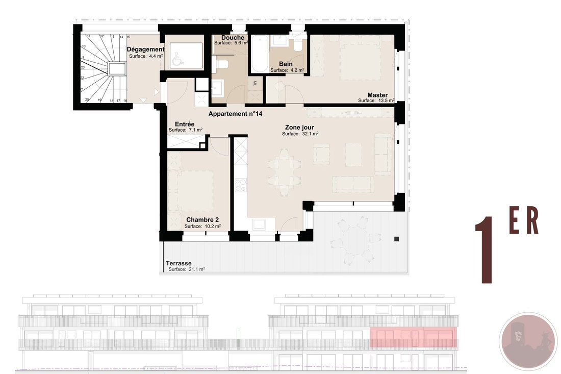 Wohnung in Martigny, Wallis, Schweiz 5 - 18509833
