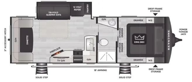 2021 Keystone RV Cougar Half-Ton 25RDS in Virginia Beach, VA, United States 3 - 18514058