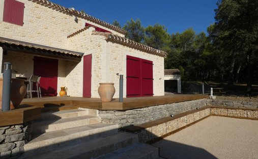House in Vacquieres, Occitania, France 1