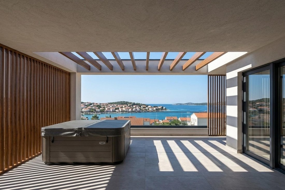 Apartment in Okrug Gornji, Split-Dalmatia County, Croatia 1 - 13811040