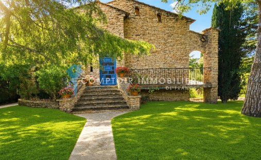 Castle in Aramon, Occitania, France 1