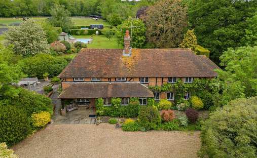 House in Dogmersfield, England 1