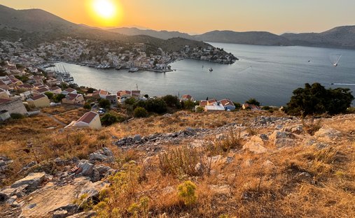 Land in Symi, Aegean, Greece 1