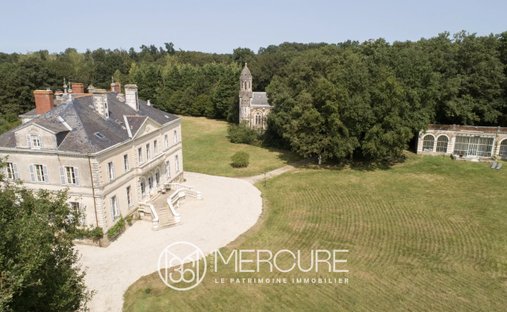 Castle in Montaigu, Montaigu-Vendee, France 1