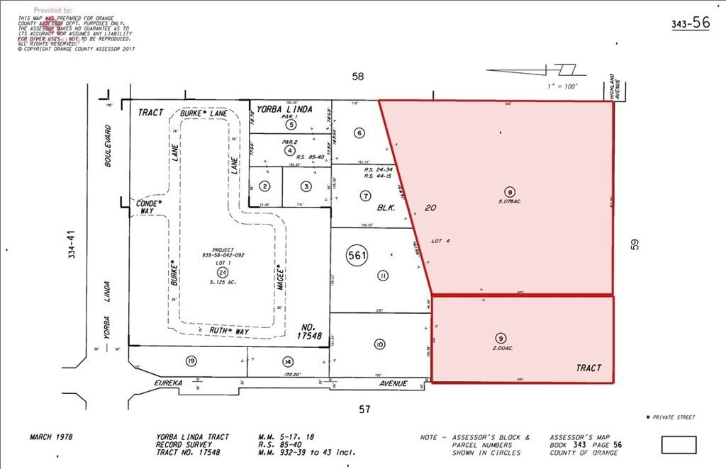 Land in Yorba Linda, California, United States 1 - 18518883