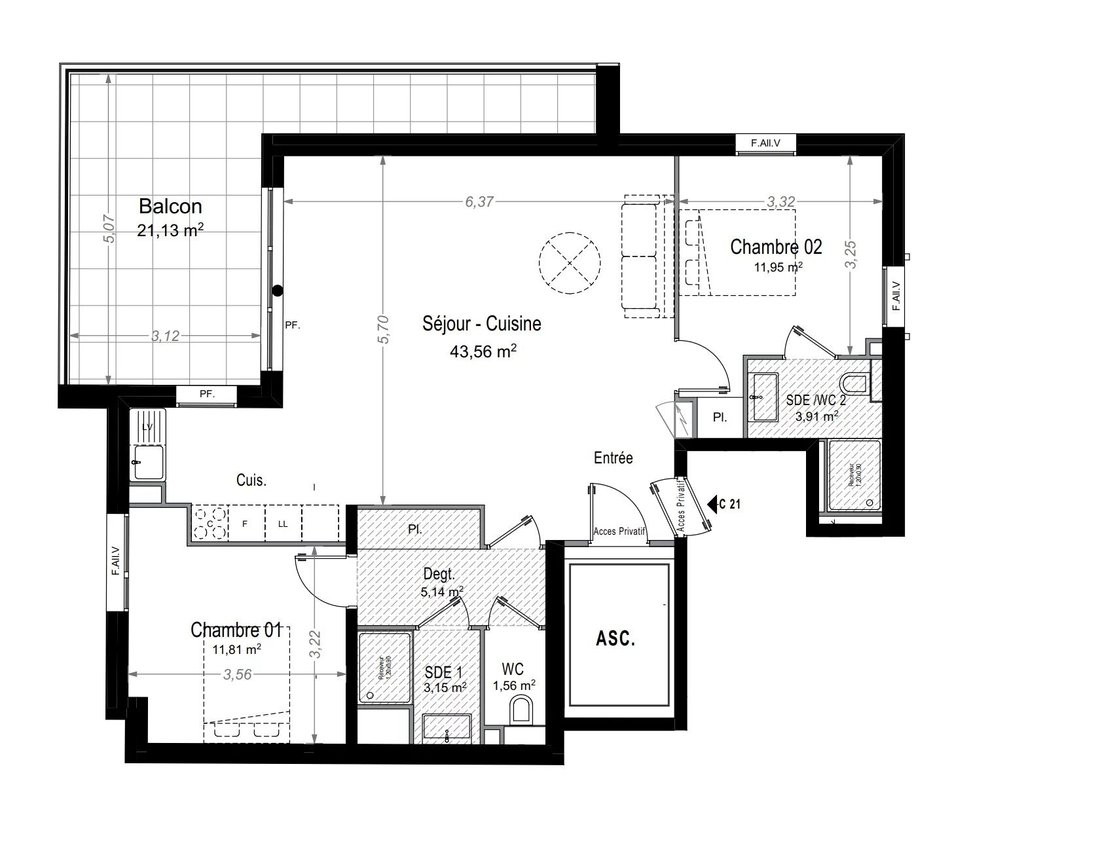 Apartment in Ponteil, Antibes, France 2 - 18508226