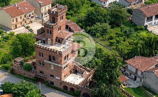 Castle in Balzola, Piedmont, Italy 1
