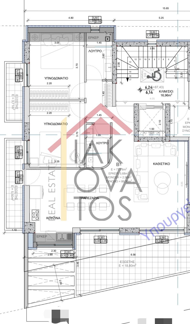 Apartment in Glyfada, Attica, Greece 5 - 18517205