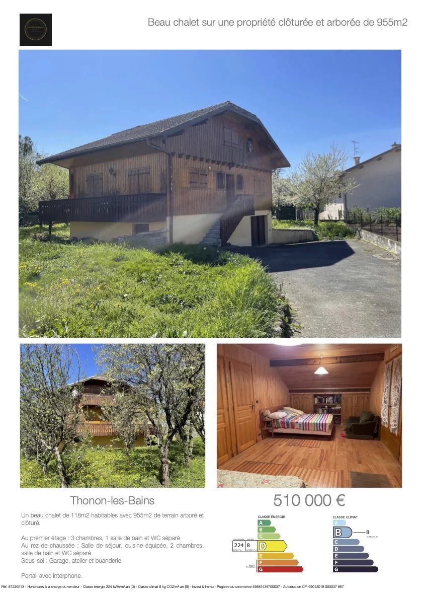 Chalet in Cités, Thonon-les-Bains, France 2 - 18517785