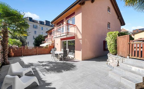 Haus in Chernex, Waadt, Schweiz 1