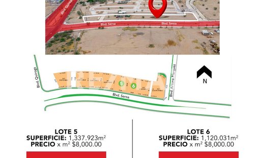 Terreno en Hermosillo, Sonora, México 1