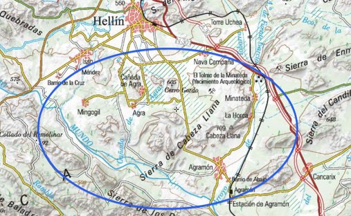 Terrain à Hellin, Castille-La Manche, Espagne 1