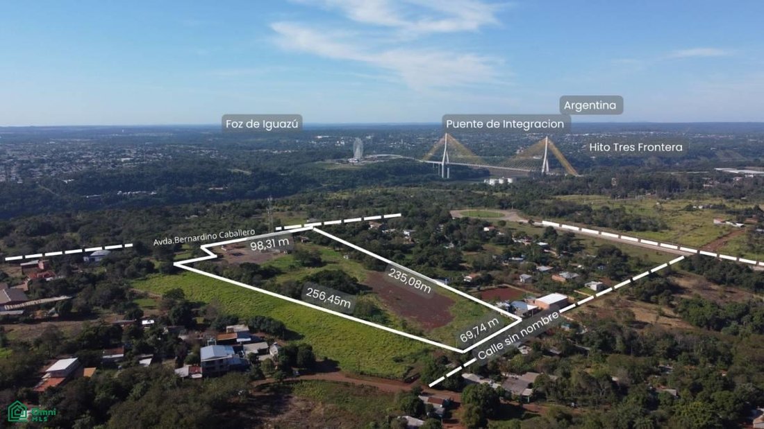 Land in Presidente Franco, Alto Paraná Department, Paraguay 1 - 18425596