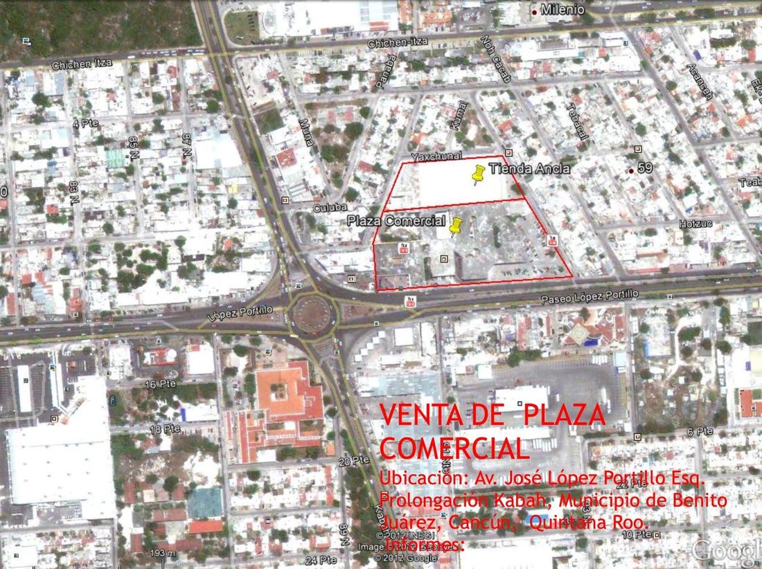 Terreno a Cancún, Quintana Roo, Messico 1 - 18527493