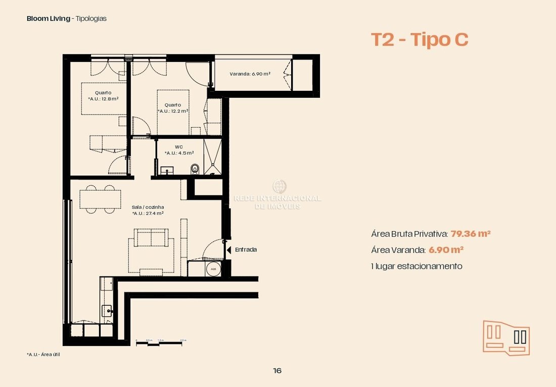 Appartement à Moreira, District de Porto, Portugal 5 - 17803302