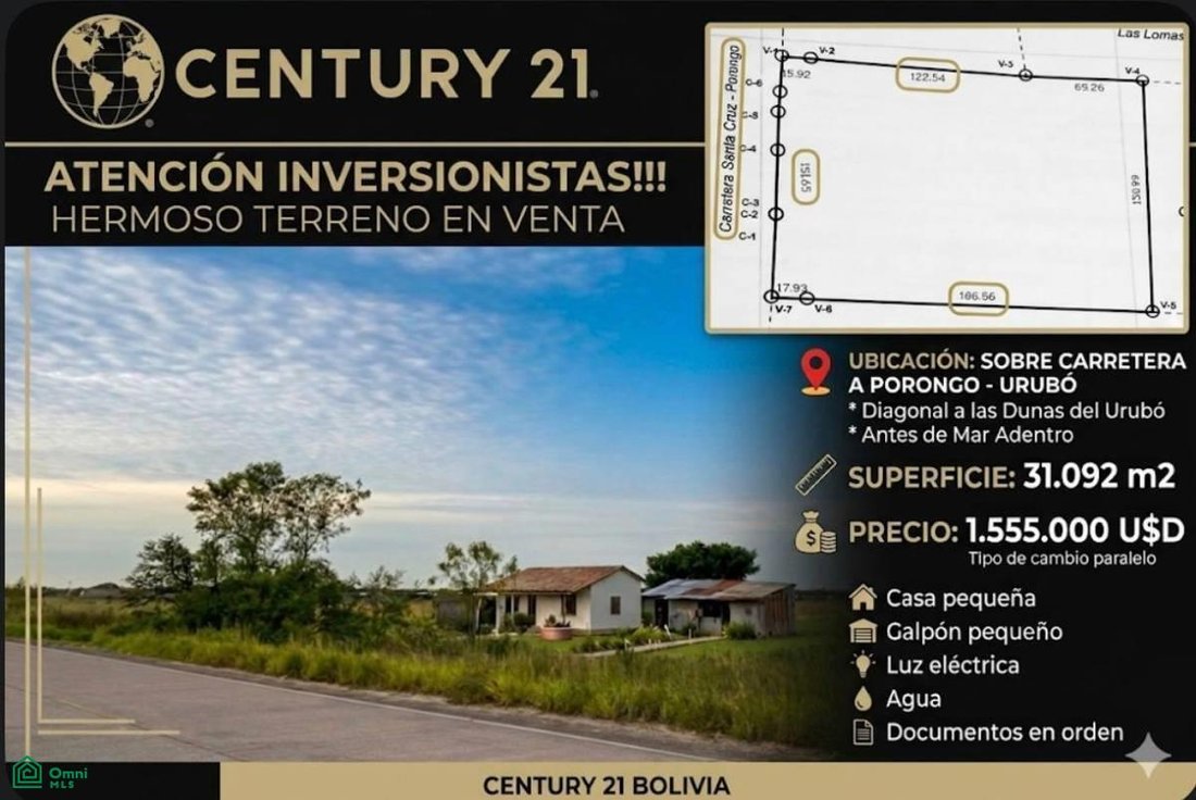 Land in Santa Cruz de la Sierra, Santa Cruz Department, Bolivia 1 - 17968311