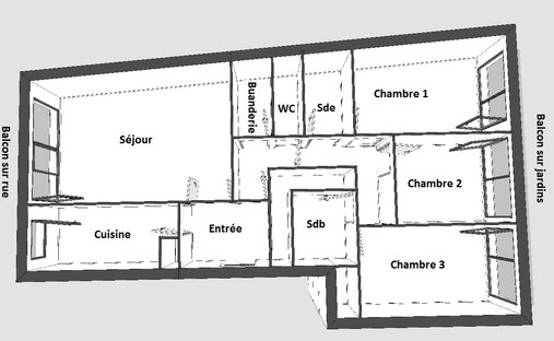 Apartment in Léon-Blum Folie-Regnault, Paris 11e Arrondissement, Paris 1