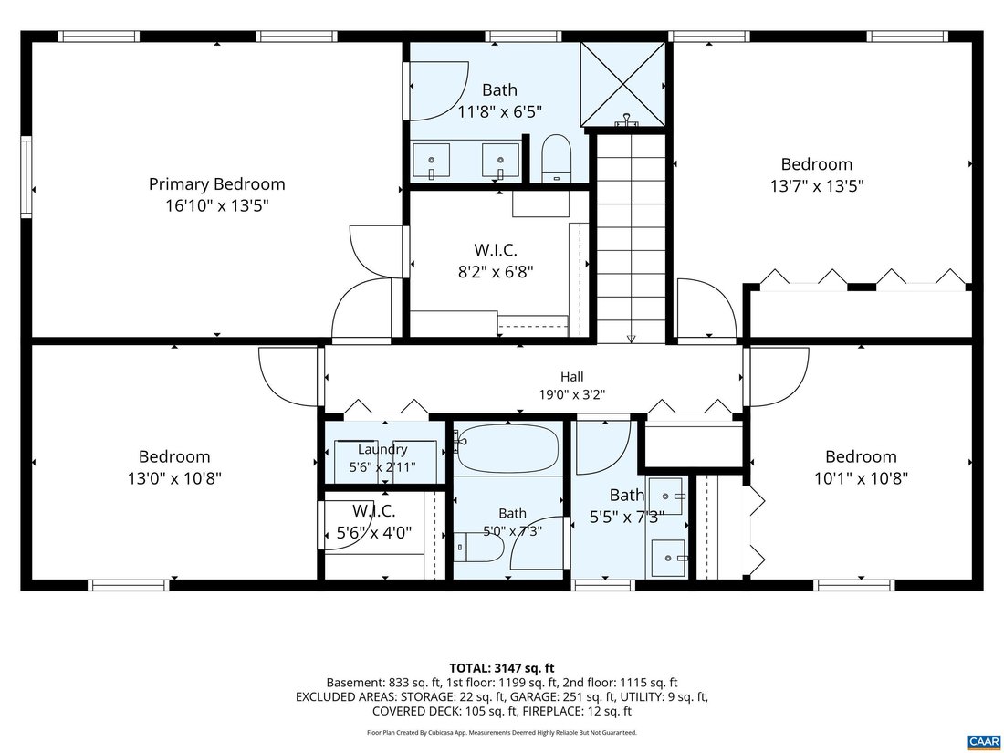 Maison à Charlottesville, Virginie, États-Unis 5 - 18528527