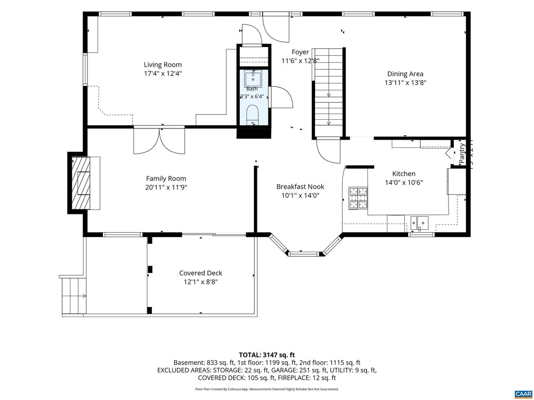 Maison à Charlottesville, Virginie, États-Unis 4 - 18528527
