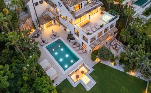 Villa en Playa Puerto Banús, Marbella, España 1