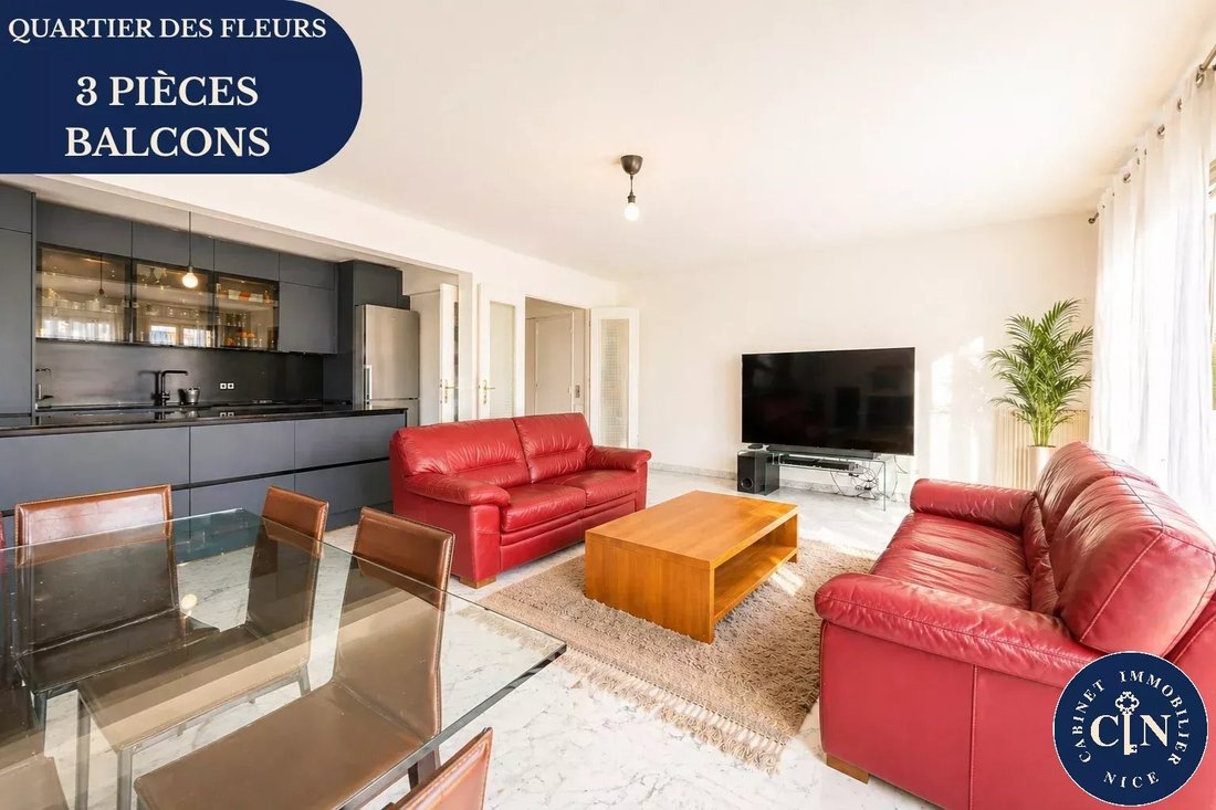 Wohnung in Nizza, Provence-Alpes-Côte d'Azur, Frankreich 1 - 17800436