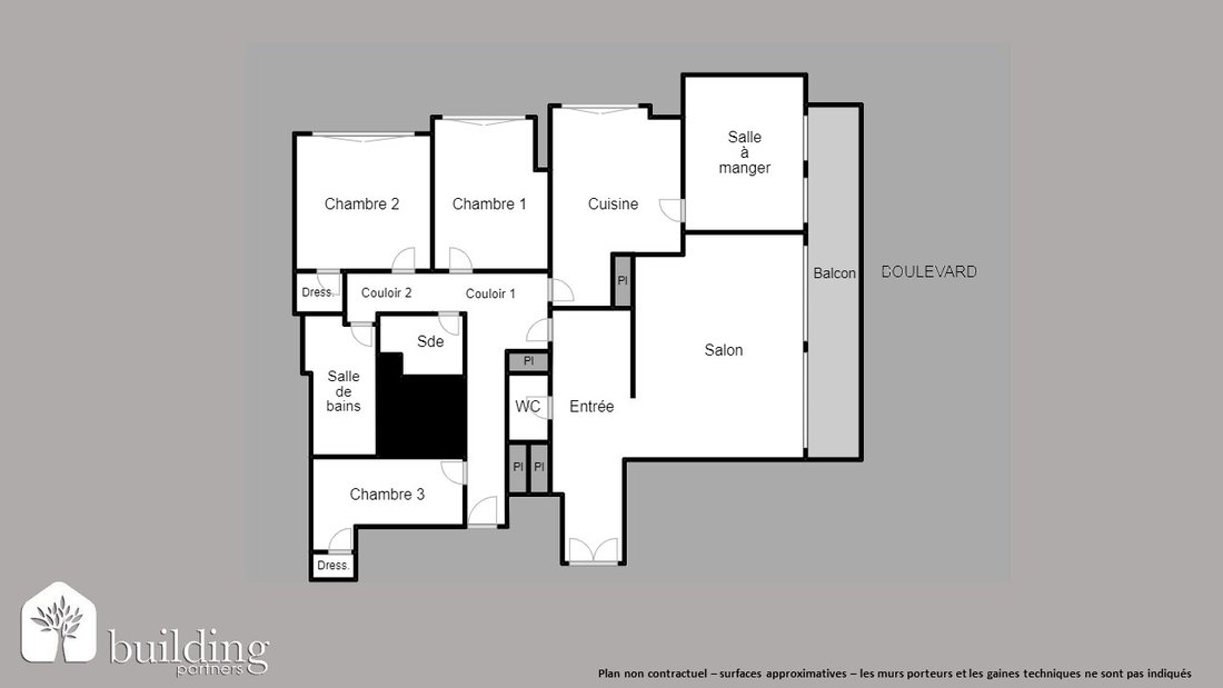 Apartment in Bois de Boulogne, Paris 16e Arrondissement, Paris 2 - 18528076