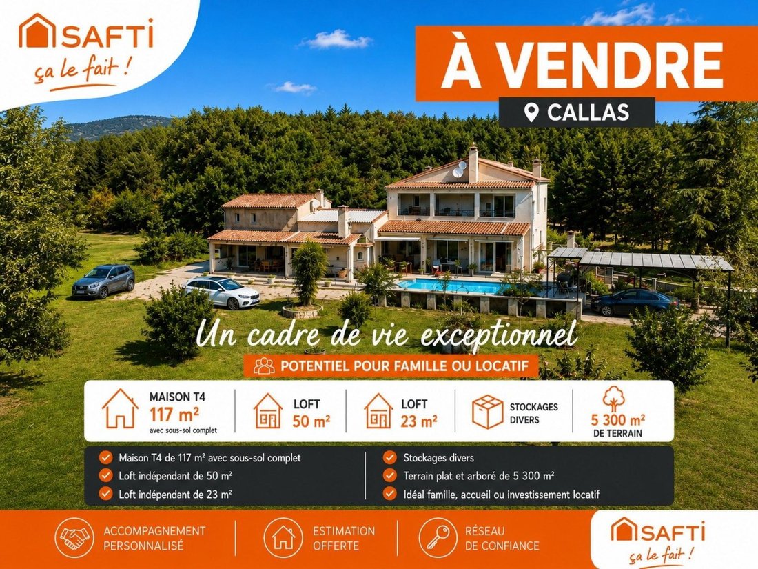 House in Callas, Provence-Alpes-Côte d'Azur, France 1 - 18100263