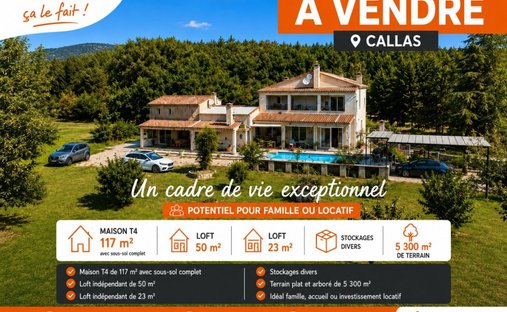 House in Callas, Provence-Alpes-Côte d'Azur, France 1