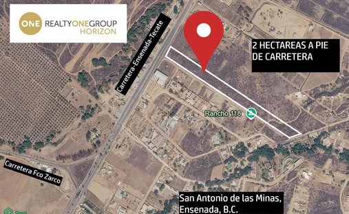 Land in Residencial Campestre Las Lomas, Baja California, Mexico 1