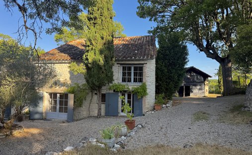 Castle in Touffailles, Occitania, France 1