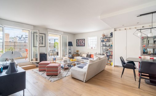 Apartment in Parchamp–Albert Kahn, Boulogne-Billancourt, France 1