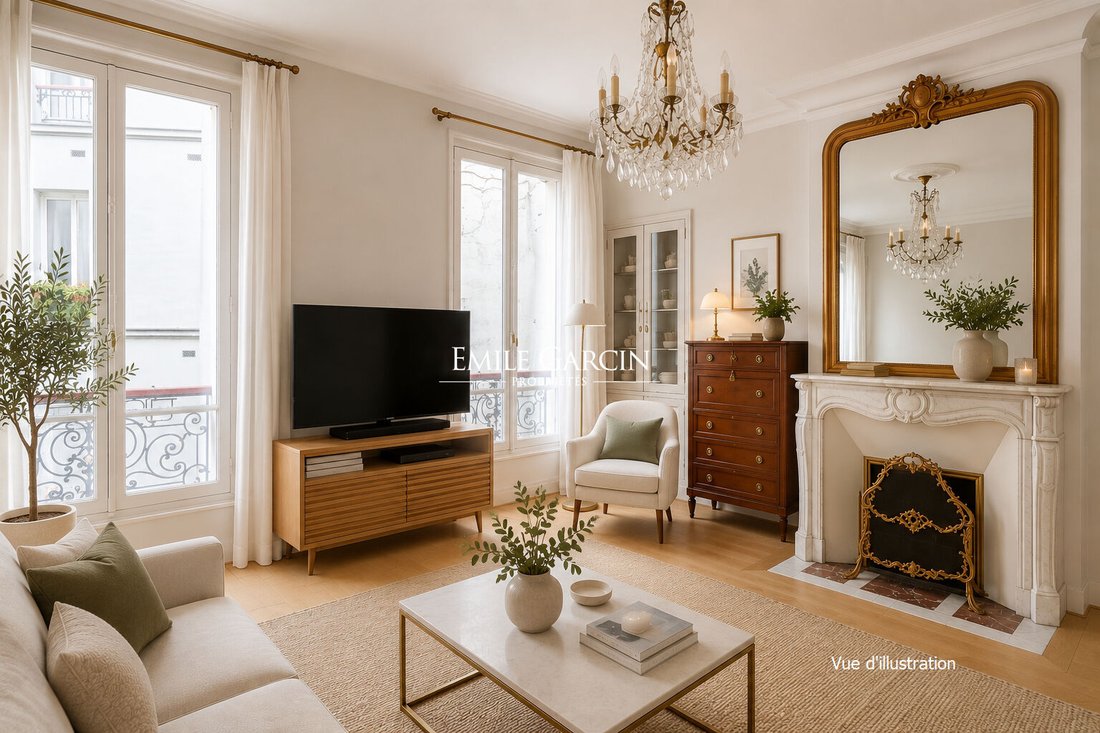 Apartment in Lorette-Martyrs, Paris 9e Arrondissement, Paris 1 - 17723236