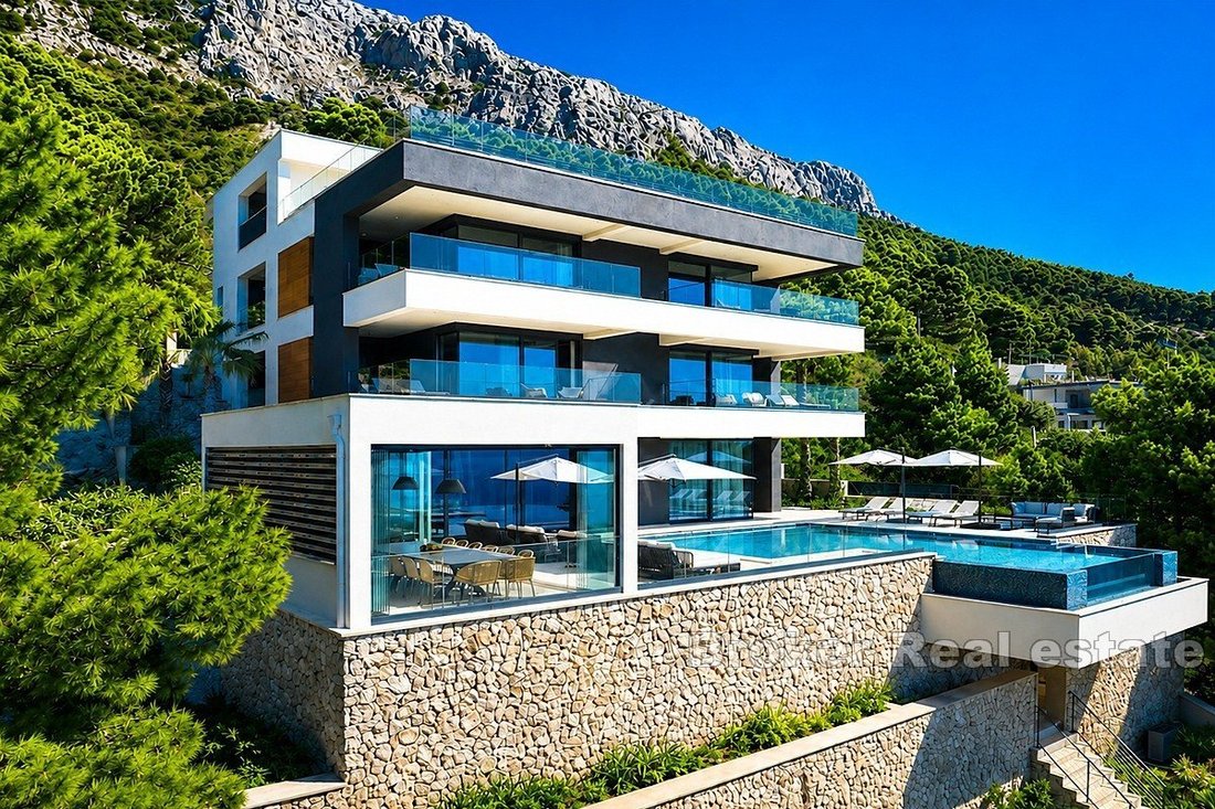 Villa à Omiš, Split-Dalmatie, Croatie 3 - 18533489
