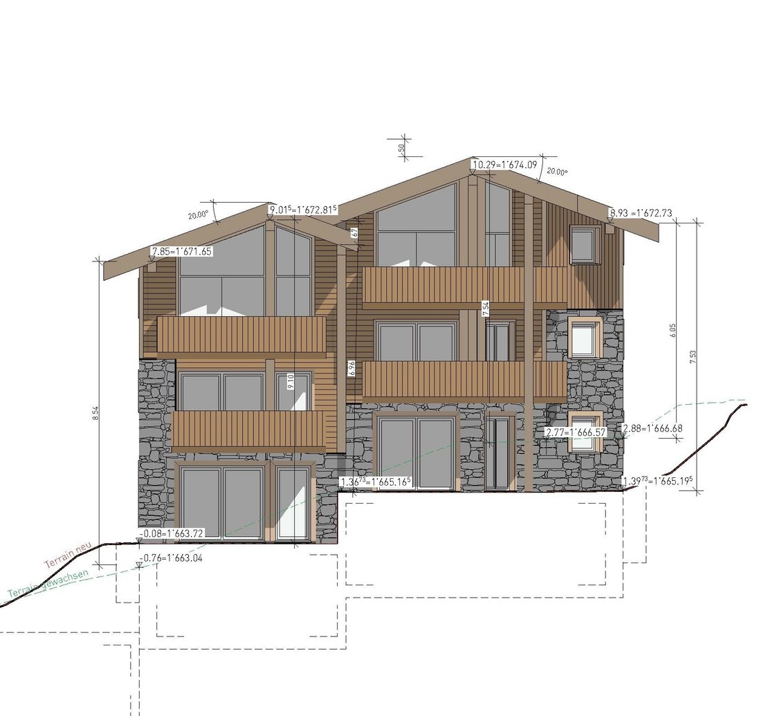 Wohnung in Zermatt, Wallis, Schweiz 2 - 18534471