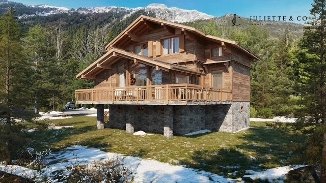 Chalet a Chamonix-Mont-Blanc, Auvergne-Rodano-Alpi, Francia 3 - 18496112