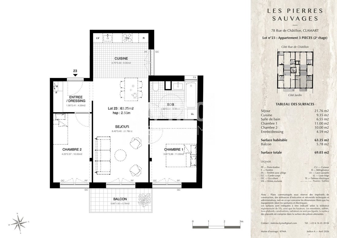 Apartment in Jardin Parisien, Clamart, France 3 - 18489589