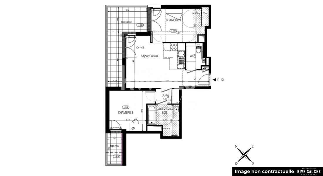 Apartment in Le Centre, Meudon, France 2 - 17913479