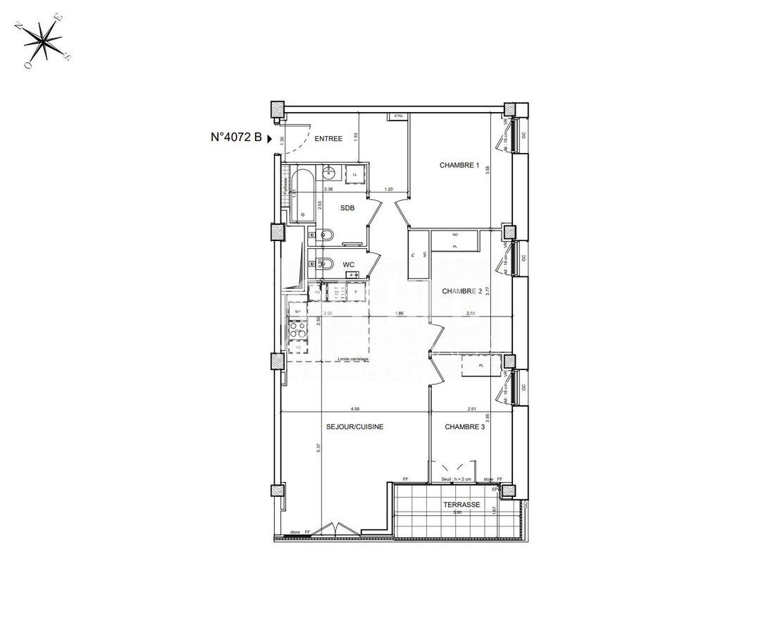 Apartment in Olympiades-Choisy, Paris 13e Arrondissement, Paris 2 - 18386960