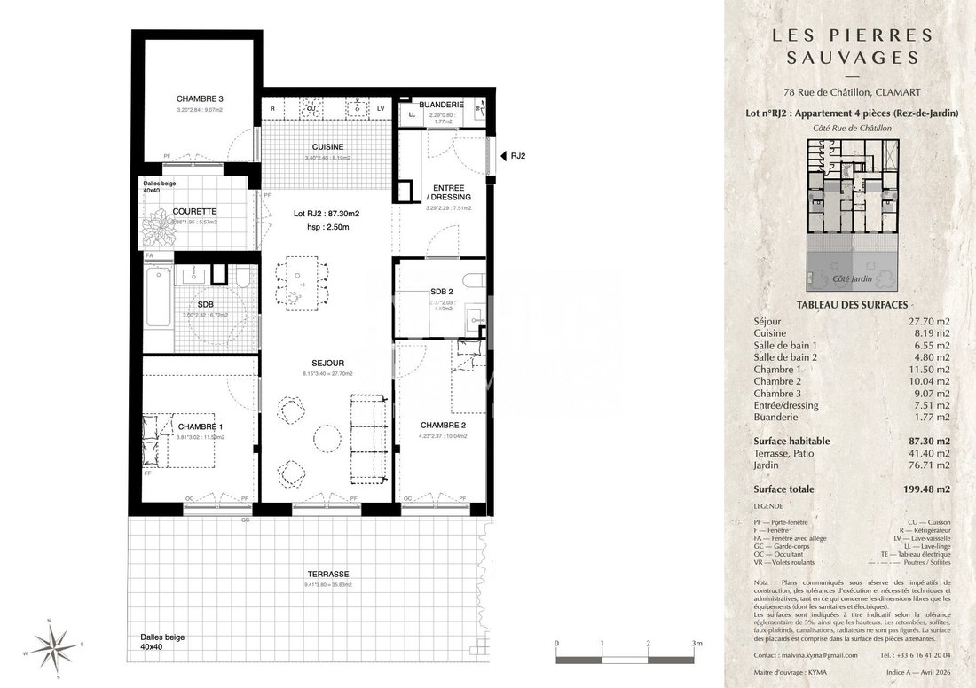 Apartment in Jardin Parisien, Clamart, France 3 - 18489590