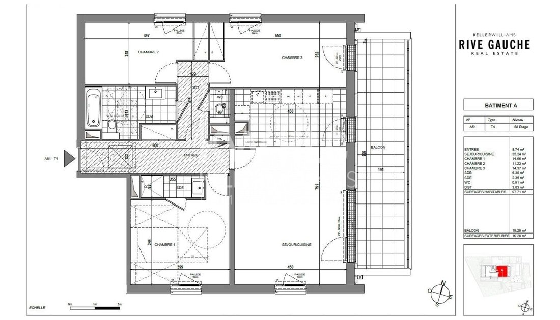 Apartment in Le Centre, Meudon, France 2 - 17913574