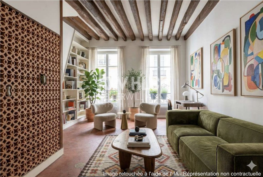 Apartment in Saint Merri, Paris 4e Arrondissement, Paris 1 - 17913650