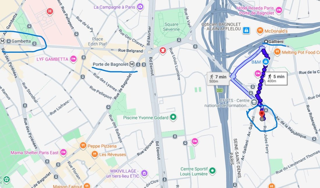 Apartment in Gambetta, Paris 20e Arrondissement, Paris 3 - 18537313