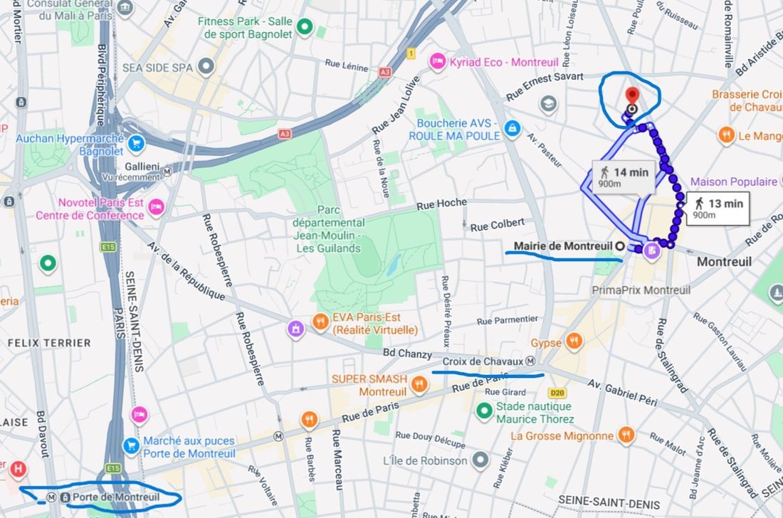 Apartment in Gambetta, Paris 20e Arrondissement, Paris 4 - 18537325