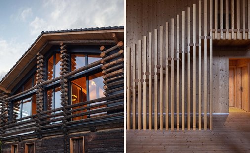 Haus in Lumnezia, Graubünden, Schweiz 1