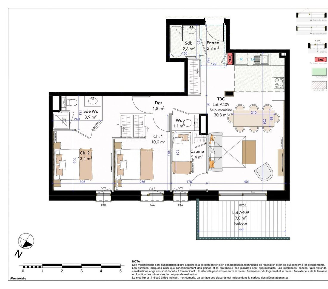 Apartment in Aime-la-Plagne, Auvergne-Rhône-Alpes, France 5 - 18385139