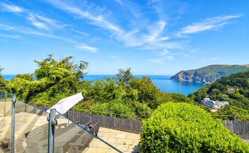 House in Lynton, Lynmouth, England 1